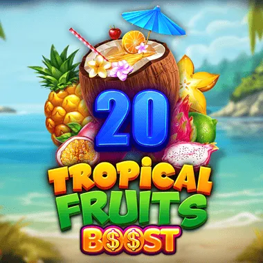 20 Tropical Fruits Boost game tile